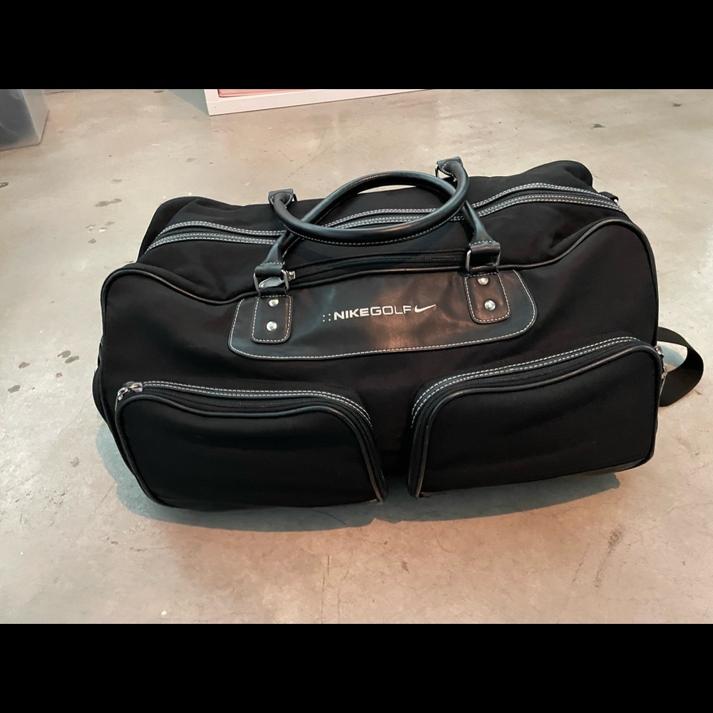 Nike Golf Leather Duffle Bag